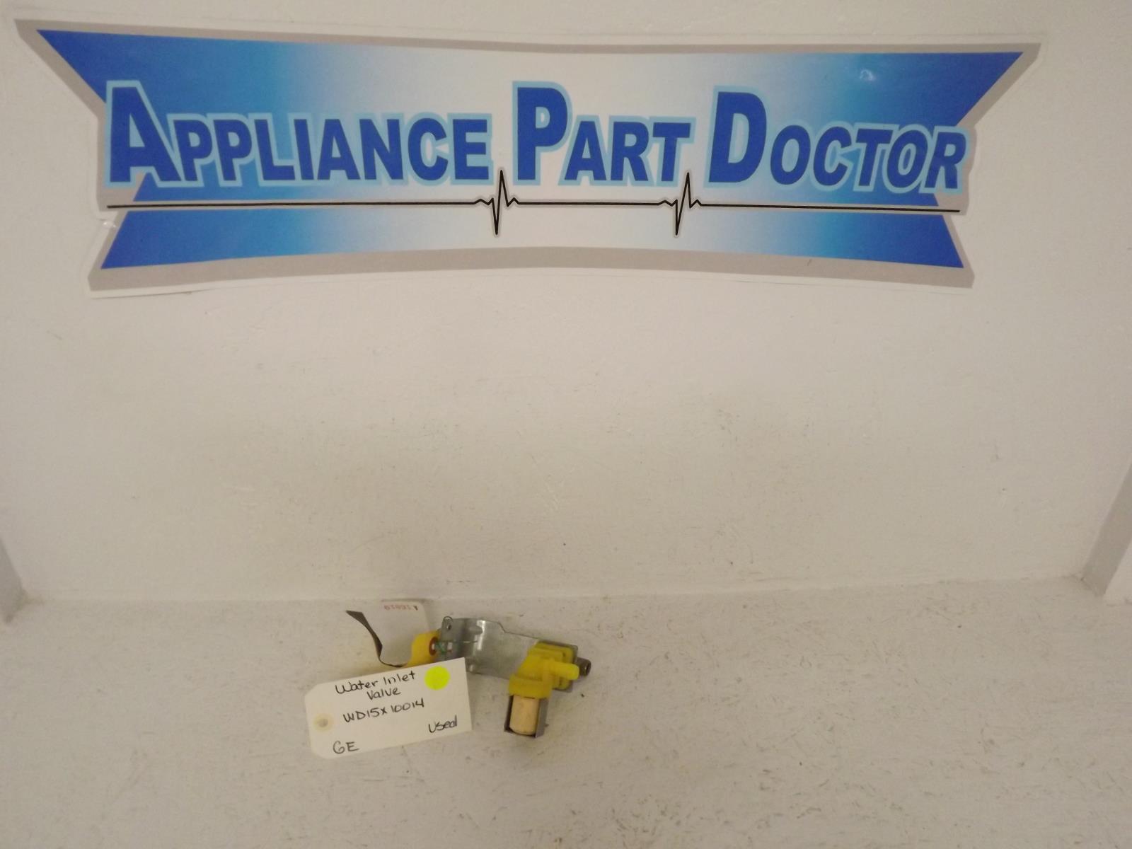 GE Dishwasher WD15X10014 Water Inlet Valve Used GE Dishwasher WD15X10014 Water Inlet Valve Used
